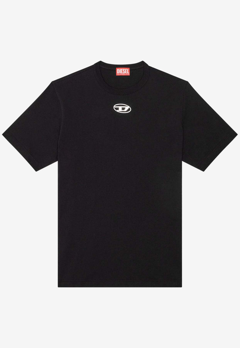 Diesel T-Adjust-Od Logo T-shirt Black A178800CLBR_9XX