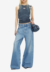 Diesel 1996 D-Sire Wide-Leg Jeans Blue A0692609I29_01