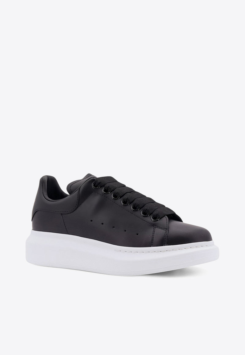 Alexander McQueen Oversized Low-Top Sneakers Black 553770WIEE0_1000