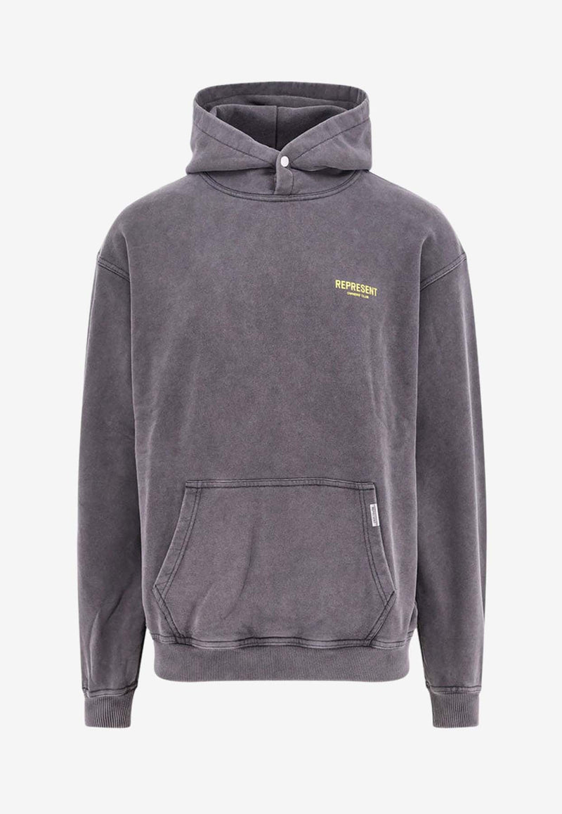 Represent Owners Club Printed Hooded Sweatshirt Gray OCM41113_4734