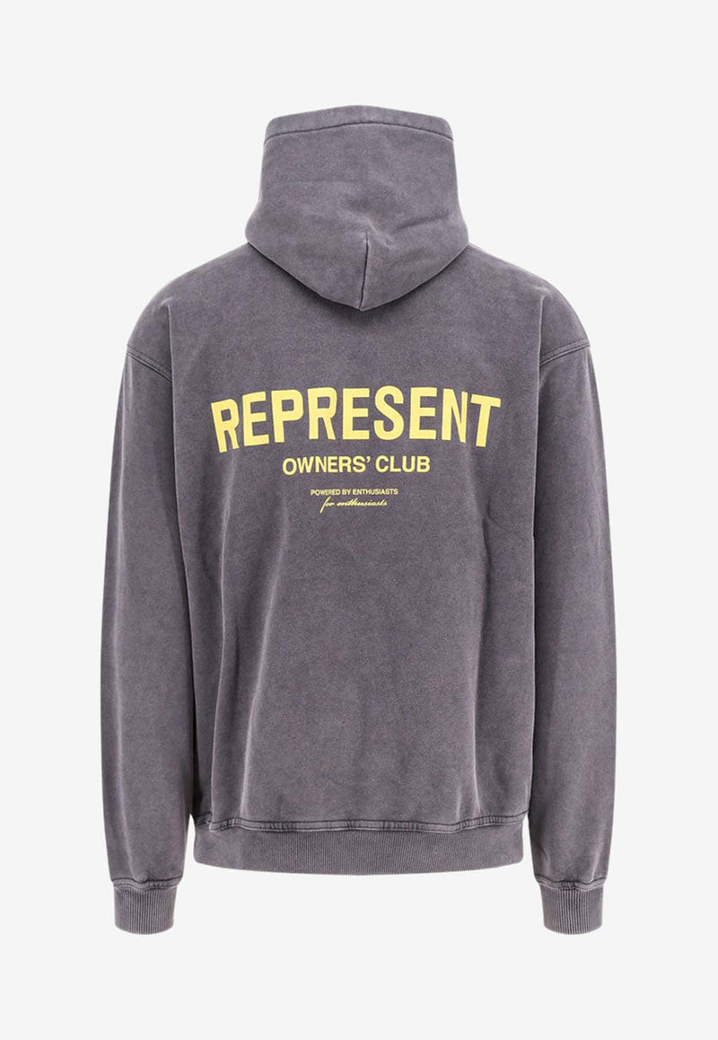 Represent Owners Club Printed Hooded Sweatshirt Gray OCM41113_4734