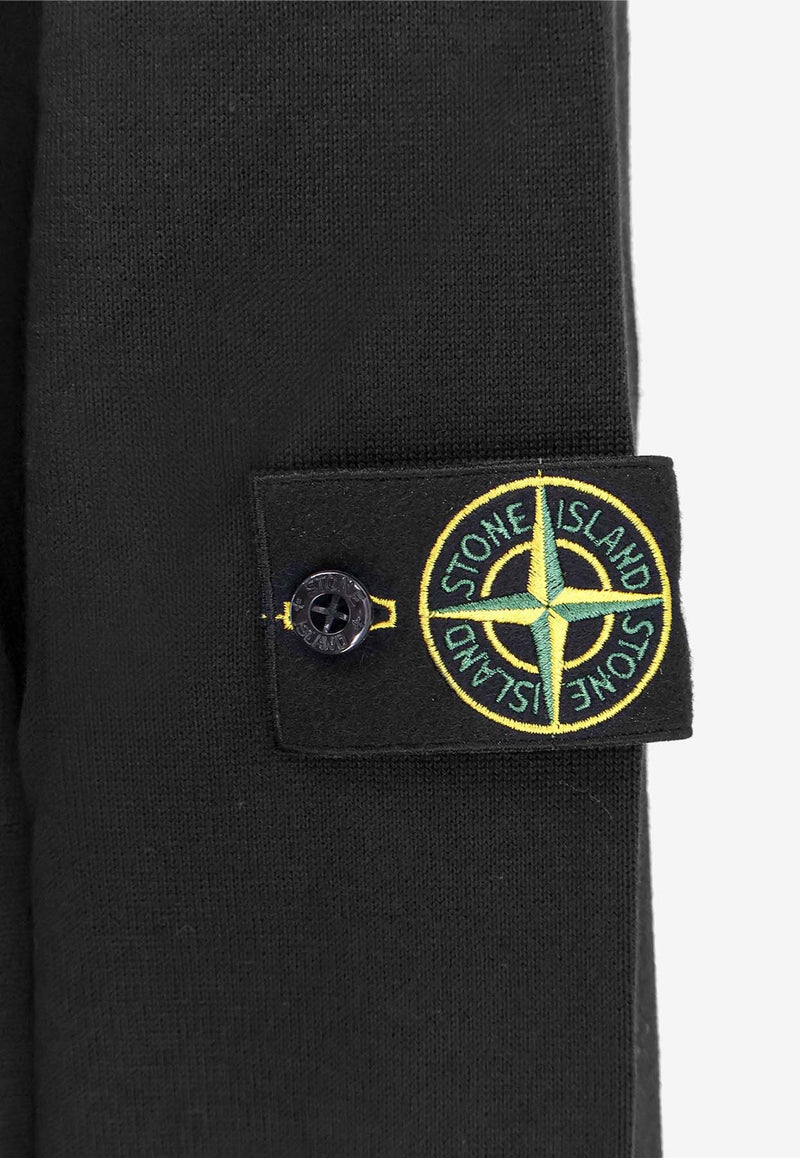 Stone Island Compass Patch Crewneck SweaterBlack K1S155100053S00B2_V0029