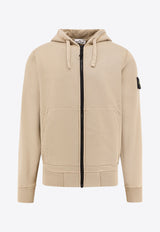 Logo-Patched Zip-Up Sweatshirt Stone Island K1S156100042S0051_V009A