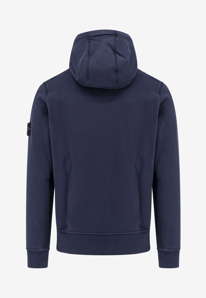 Stone Island Compass Patch Hooded Sweatshirt Blue K1S156100045S0051_V0020