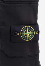 Stone Island Compass Patch Bermuda Shorts Black K1S156200012S0051_V0029