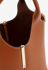 Tod's Mini Tote Bag in Calf Leather Brown XBWEBRF0100UBL_2L83