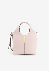 Tod's Mini Tote Bag in Calf Leather Cream XBWEBRF0100UBL_2L81