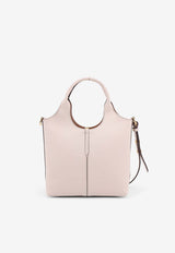 Tod's Mini Tote Bag in Calf Leather Cream XBWEBRF0100UBL_2L81