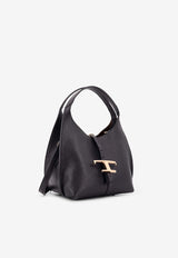 Tod's T-Timeless Leather Top Handle Bag Black XBWTSEA0100XSO_B999