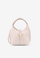 Tod's T-Timeless Leather Top Handle Bag Cream XBWTSEA0100XSO_B015