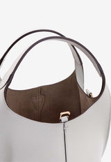 Tod's T-Timeless Leather Top Handle Bag Gray XBWTSEA0100XSO_B215