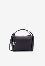 Tod's Mini Leather Top Handle Bag Black XBWAPIF0100QRI_B999