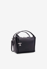 Tod's Mini Leather Top Handle Bag Black XBWAPIF0100QRI_B999