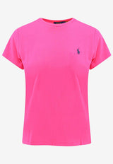 Polo Ralph Lauren Embroidered Logo Crewneck T-shirtPink 211898698_031