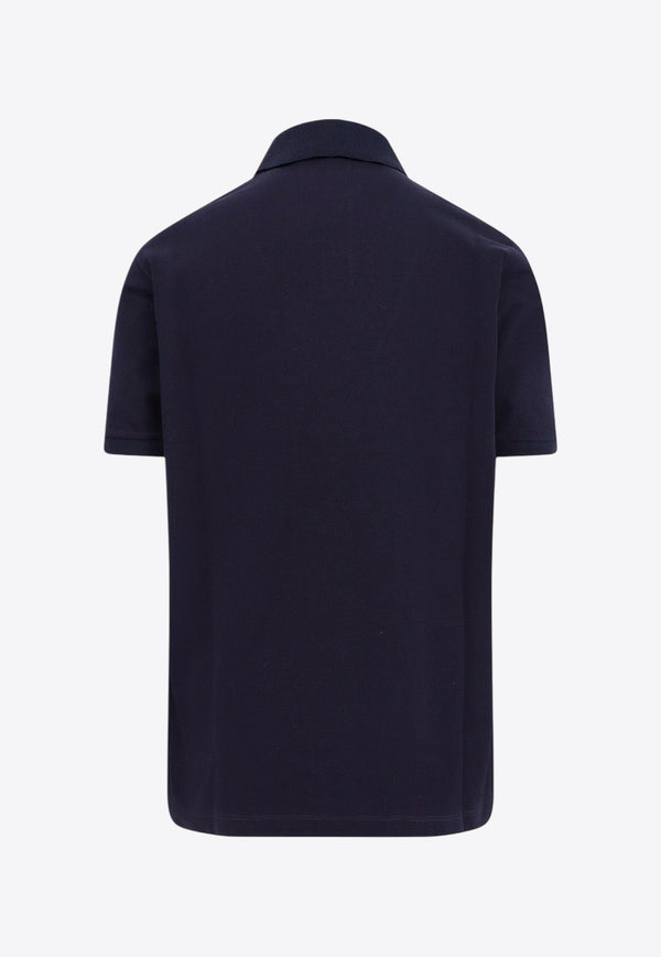 Gucci Web-Trimmed Polo T-shirt Navy 795174XJGRO_4215