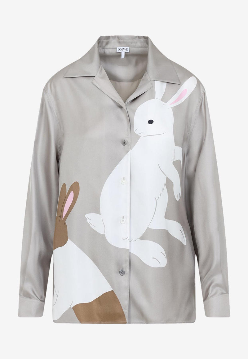 قميص فوجيتا من الحرير × سونا