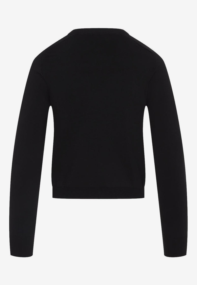 كارديغان محبوك من الحرير