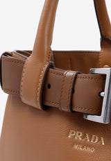 Medium Leather Top Handle Bag