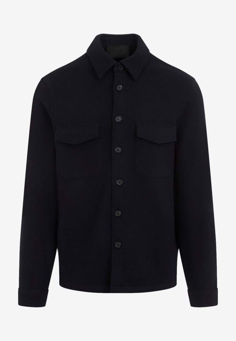 Wool and Cashmere Overshirt