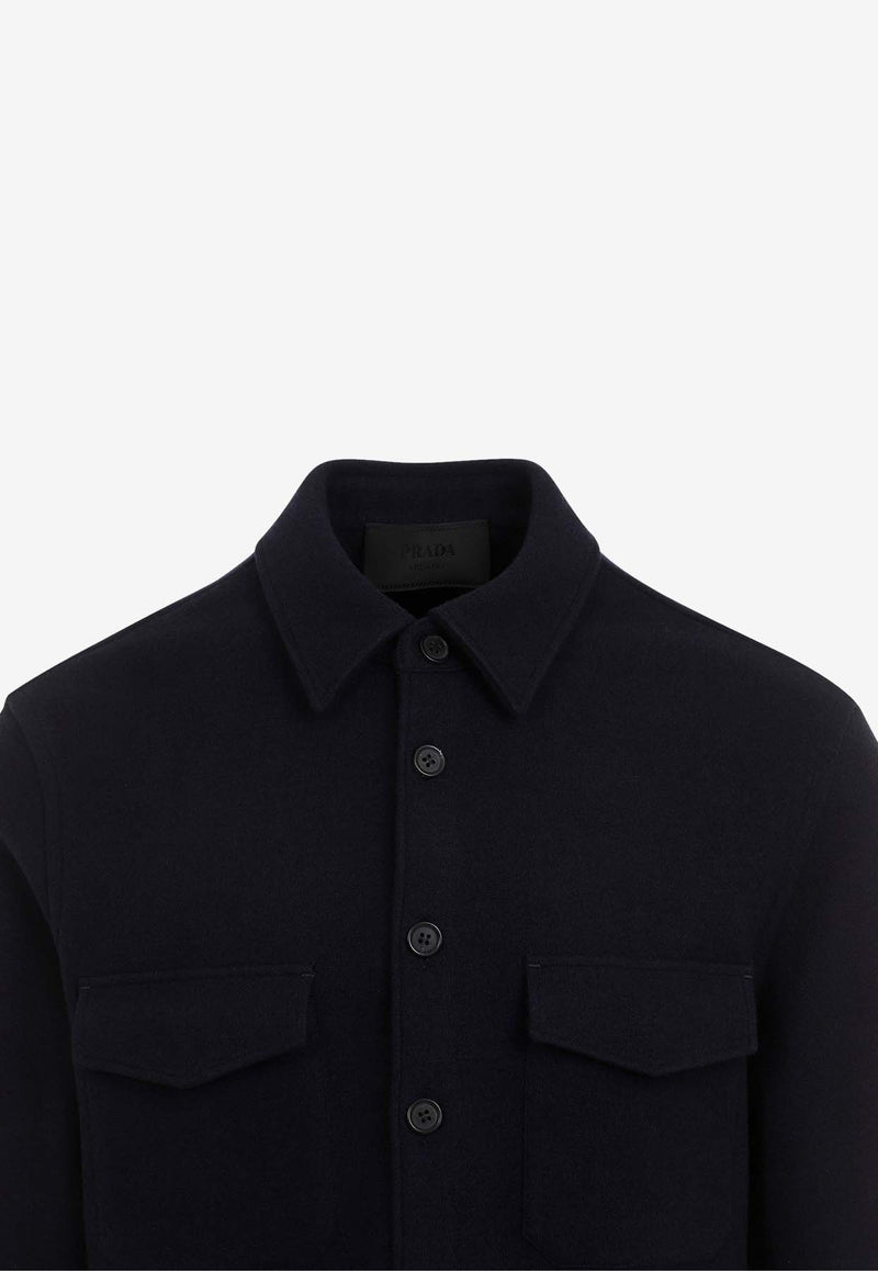 Wool and Cashmere Overshirt