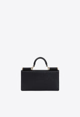 Mini Dauphine-Print Top Handle Bag