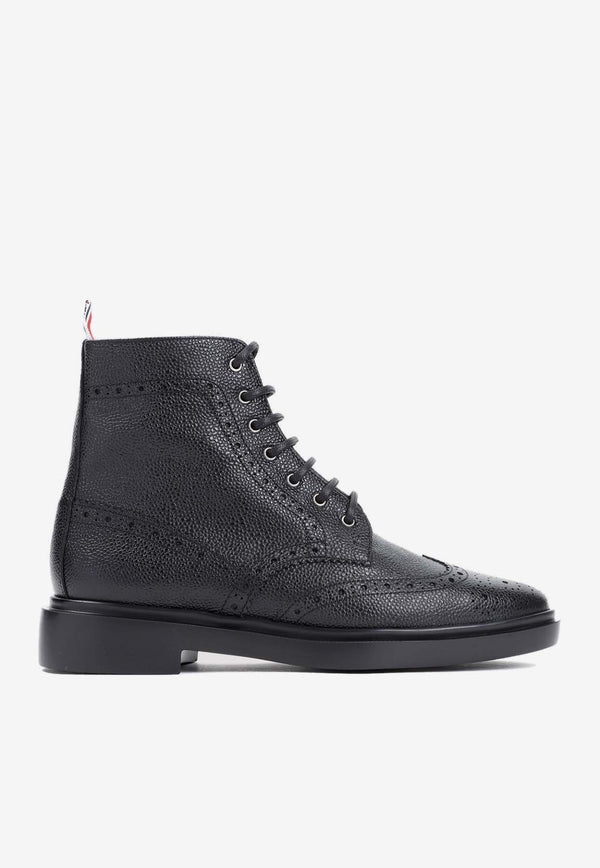 Classic Wingtip Ankle Boots