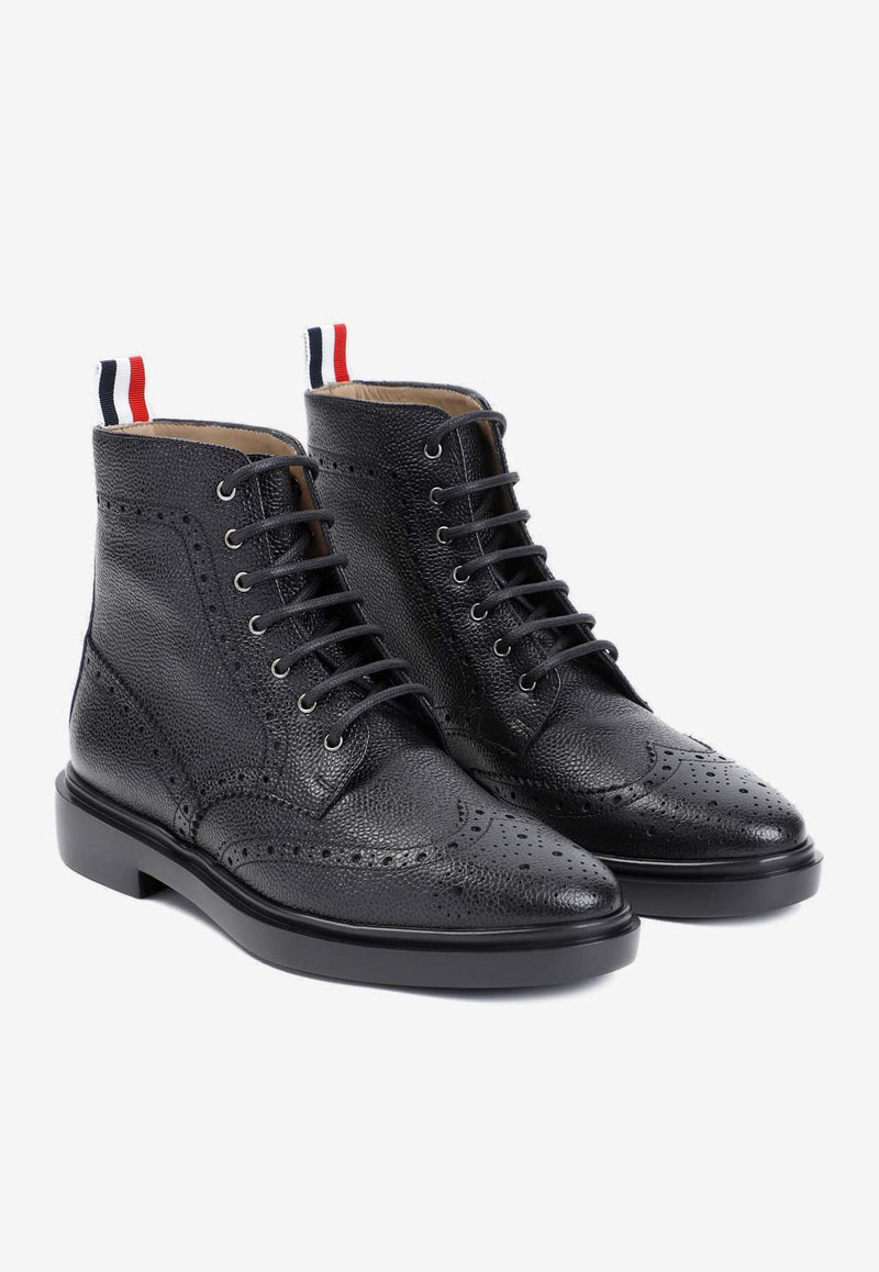 Classic Wingtip Ankle Boots