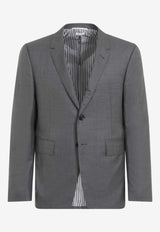 Single-Breasted Wool Blazer