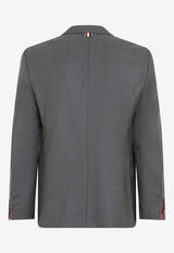 Single-Breasted Wool Blazer