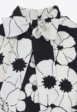 Floral Mini Shirt Dress