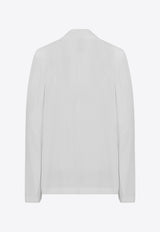 Dries Van Noten Double-Breasted Buttoned Blazer White 0107209293/P_DRVNO-001