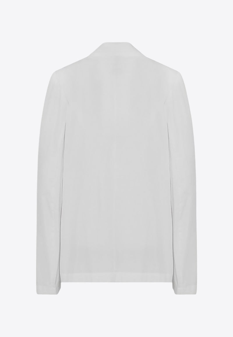 Dries Van Noten Double-Breasted Buttoned Blazer White 0107209293/P_DRVNO-001