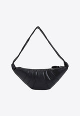 Medium Leather Croissant Bag