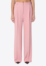 Dries Van Noten Wool Tailored Pants Pink 0109039217/P_DRVNO-301