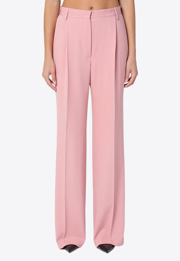 Dries Van Noten Wool Tailored Pants Pink 0109039217/P_DRVNO-301