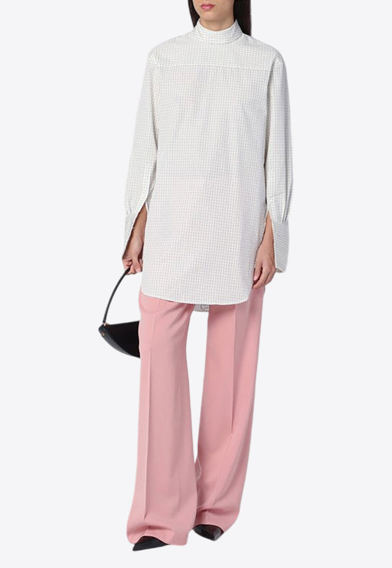 Dries Van Noten Wool Tailored Pants Pink 0109039217/P_DRVNO-301