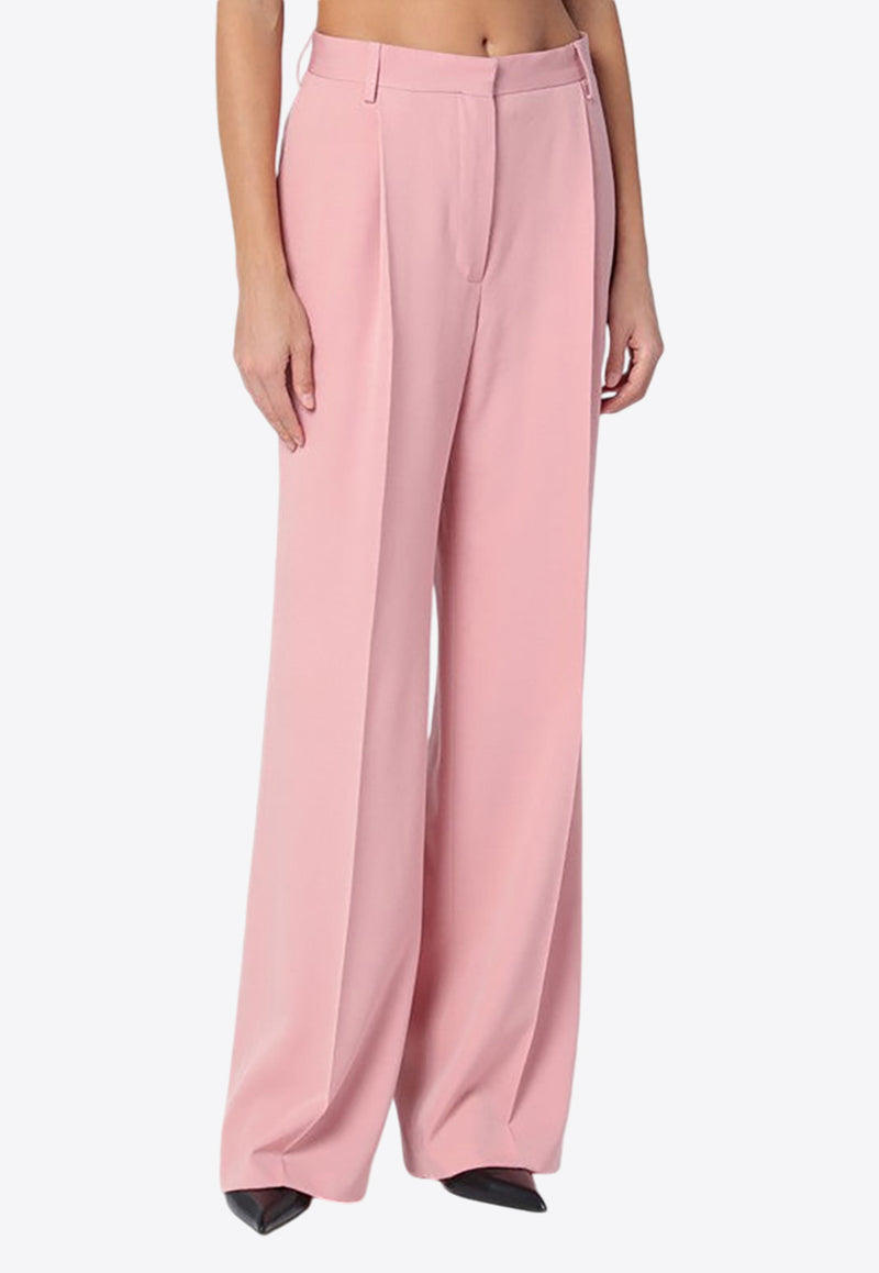 Dries Van Noten Wool Tailored Pants Pink 0109039217/P_DRVNO-301