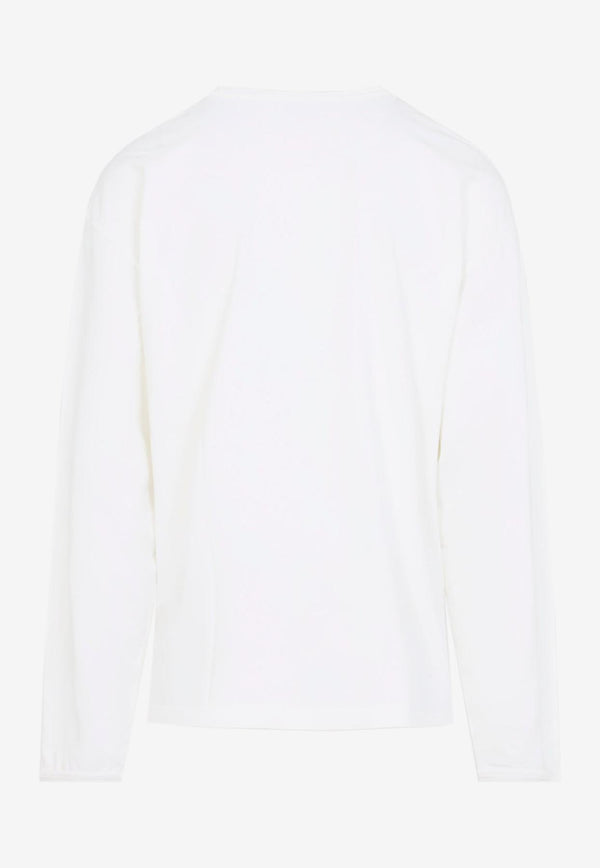 Long-Sleeved Crewneck T-shirt