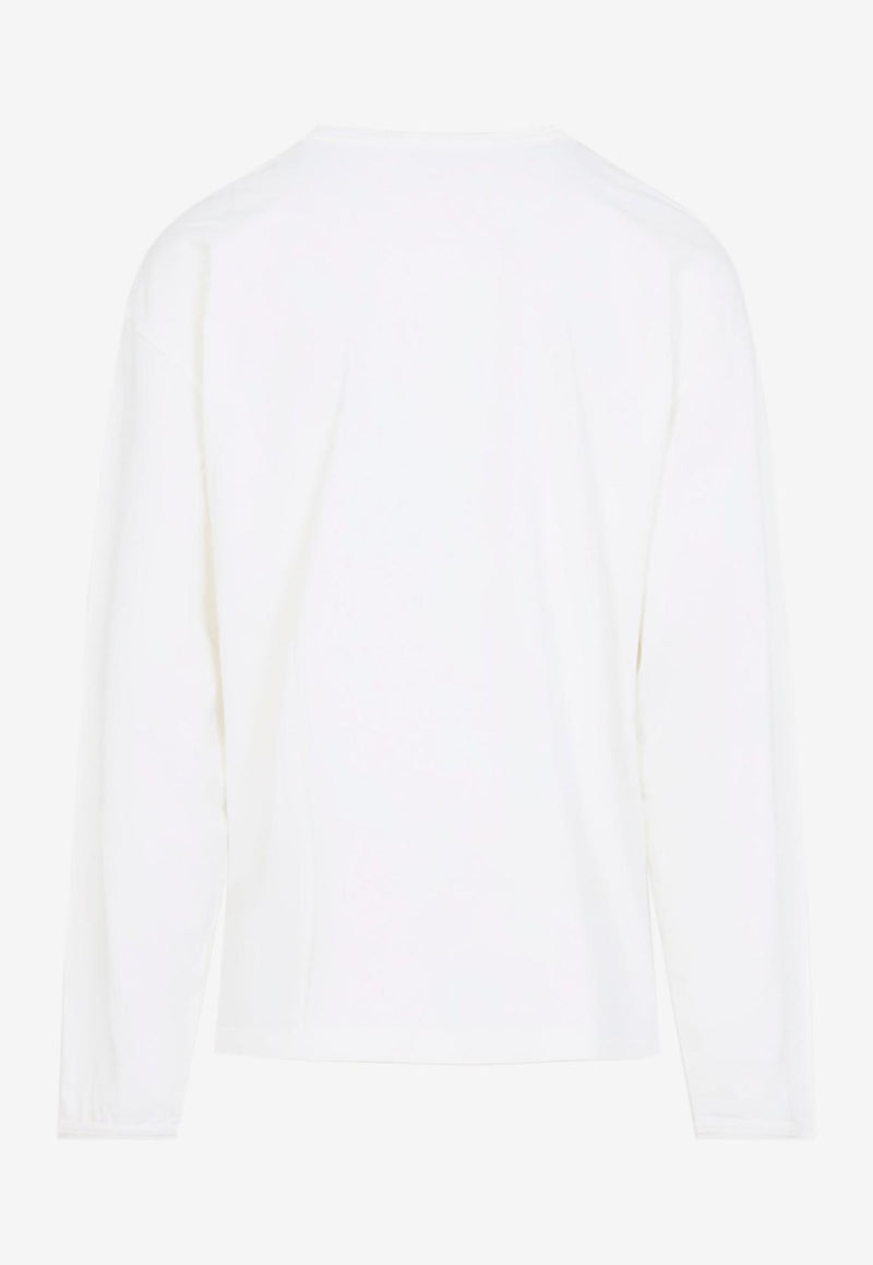 Long-Sleeved Crewneck T-shirt