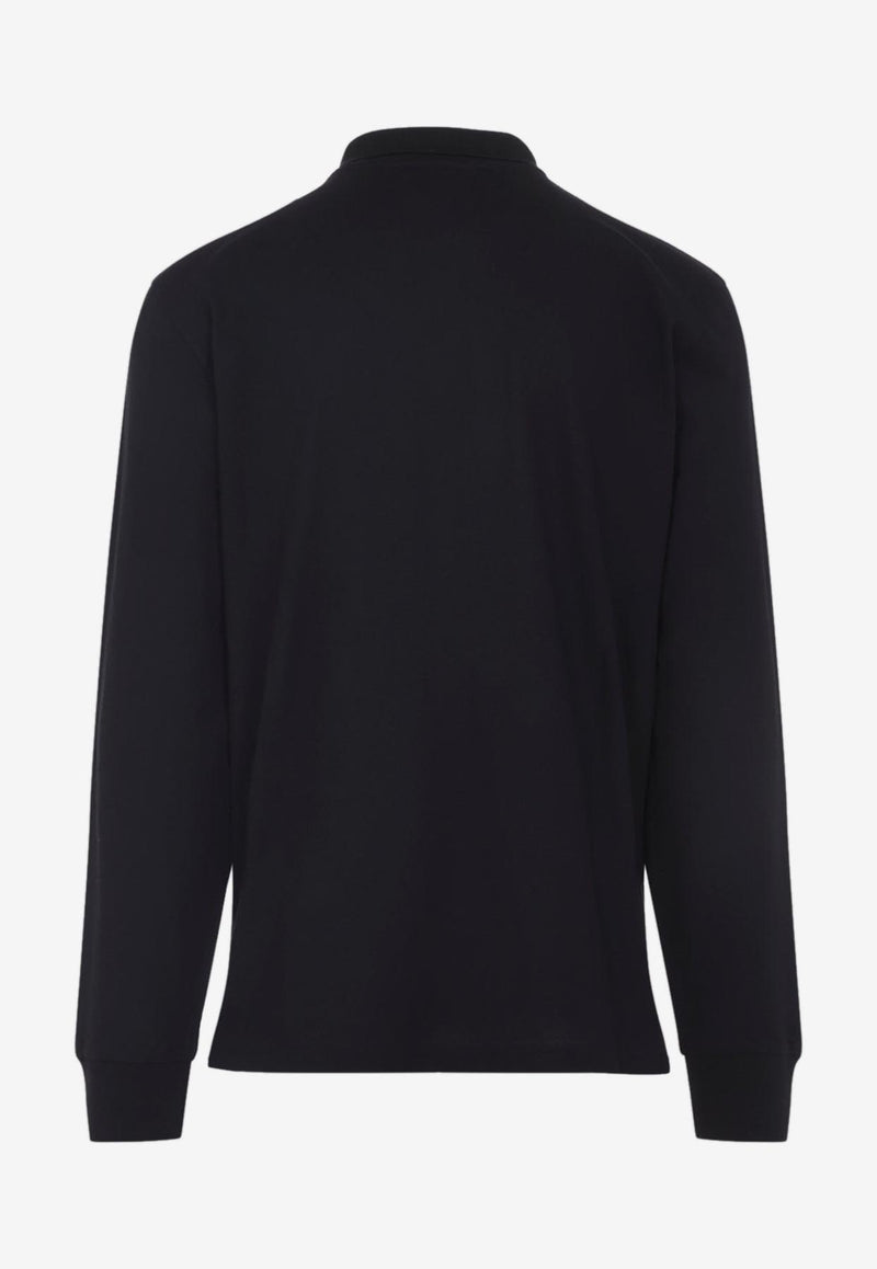 Bear Long-Sleeved Polo T-shirt