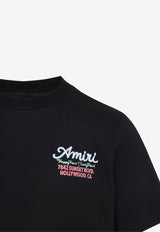 Neon Lights Embroidered T-shirt