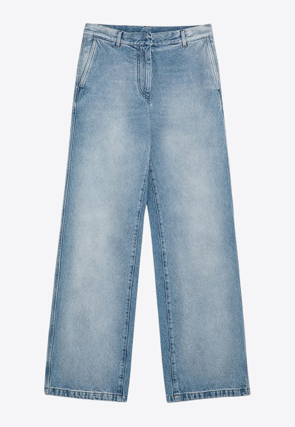 Dries Van Noten Washed Straight-Leg Jeans Blue 0109239391/P_DRVNO-514