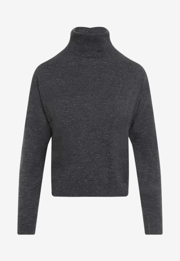 Turtleneck Knit Sweater