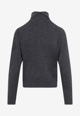 Turtleneck Knit Sweater