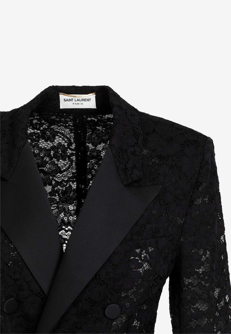 Double-Breasted Tuxedo Jacket