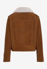 Shearling Leather Jacket