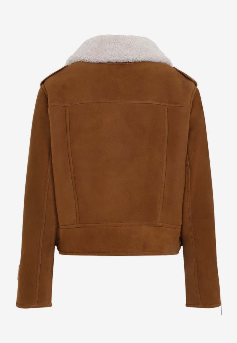 Shearling Leather Jacket