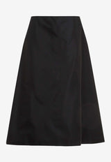 Midi Skirt in Tech Fabric