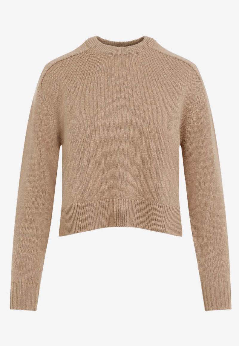 Cropped Cashmere Sweater