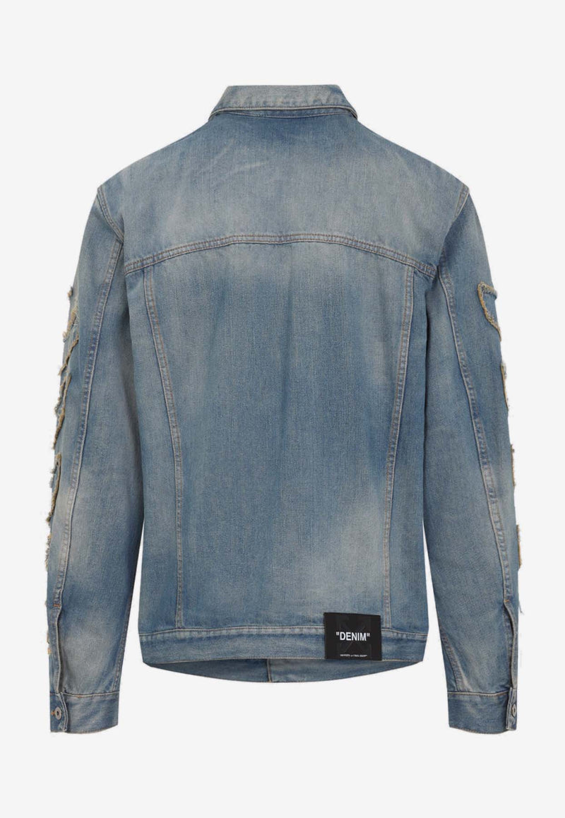 Patch Skate Denim Jacket